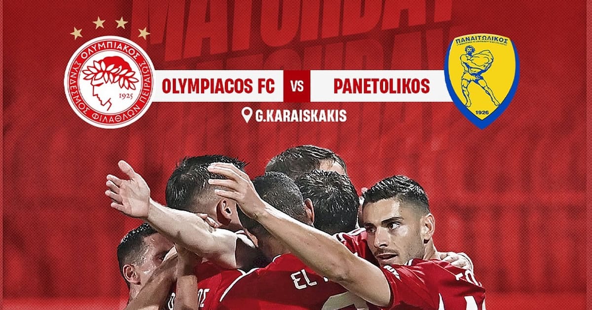olybiakos panaitolikos live streaming pou tha deite ton agona zontana