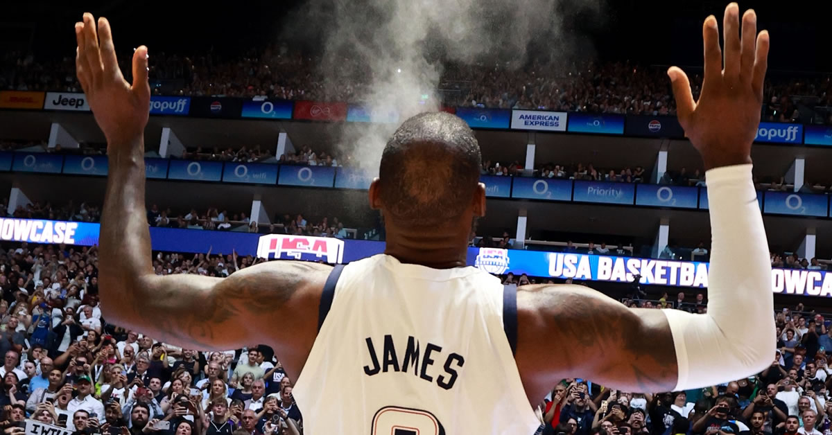 lebron tzeims o igetis pou esose tin team usa