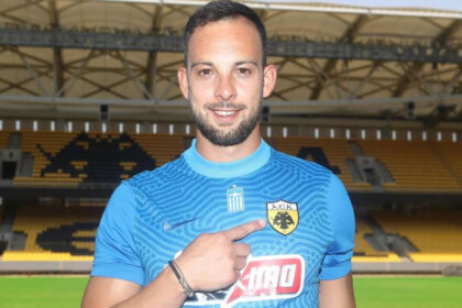 sok stin aek o alberto brinioli me katagma sto