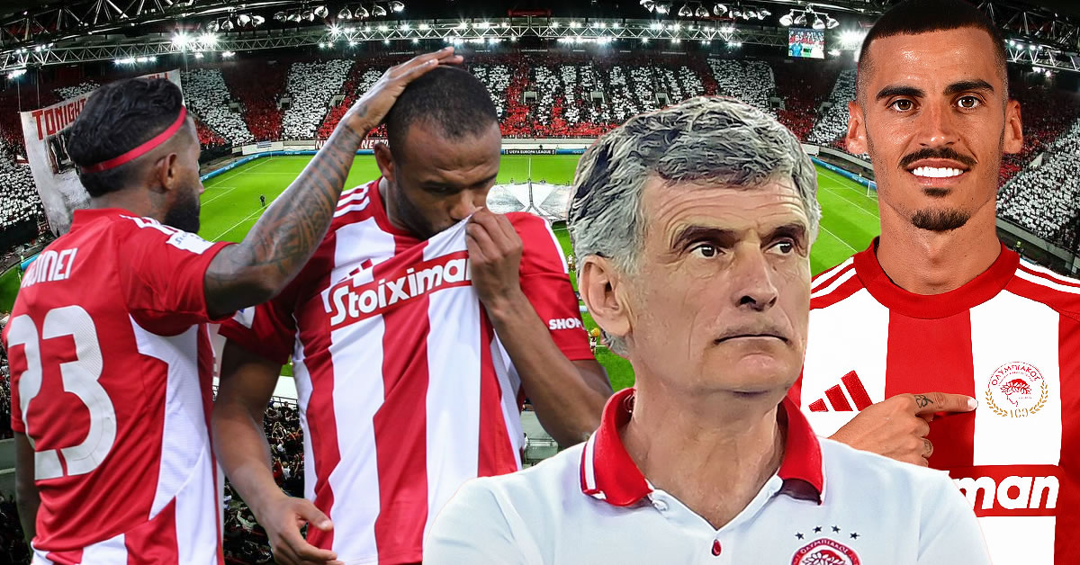 olybiakos treis sovares apousies kaine ton ment