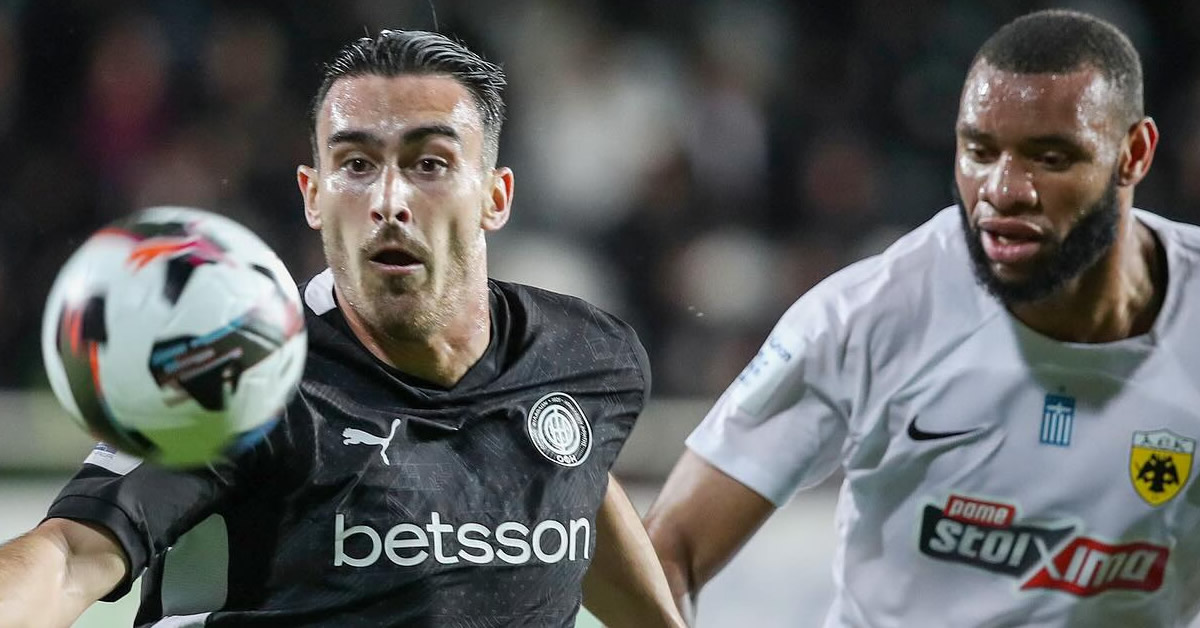 aek niki me kardiochtypi ofi pou palepse mechri