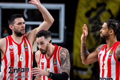 olympiakos players action euroleague