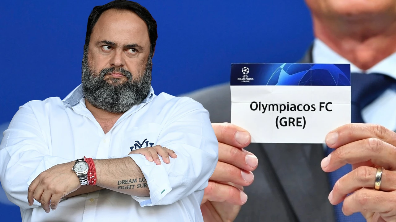 olympiakos sto champions league aytoi einai oi