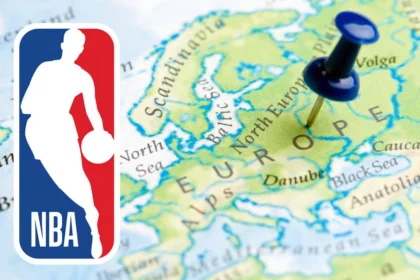 Χάρτης των πόλεων που εξετάζει το NBA για τη λίγκα του 2027, με την Αθήνα μέσα.