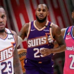 Ο Μόντε Μόρις με φανέλες ομάδων NBA πριν τη μεταγραφή του στον Ολυμπιακό