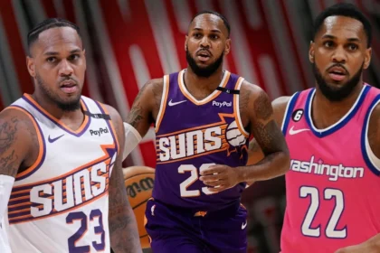 Ο Μόντε Μόρις με φανέλες ομάδων NBA πριν τη μεταγραφή του στον Ολυμπιακό