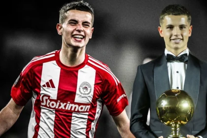 Ο Χρήστος Μουζακίτης στη βράβευση Golden Boy Web 2025 στο Τορίνο