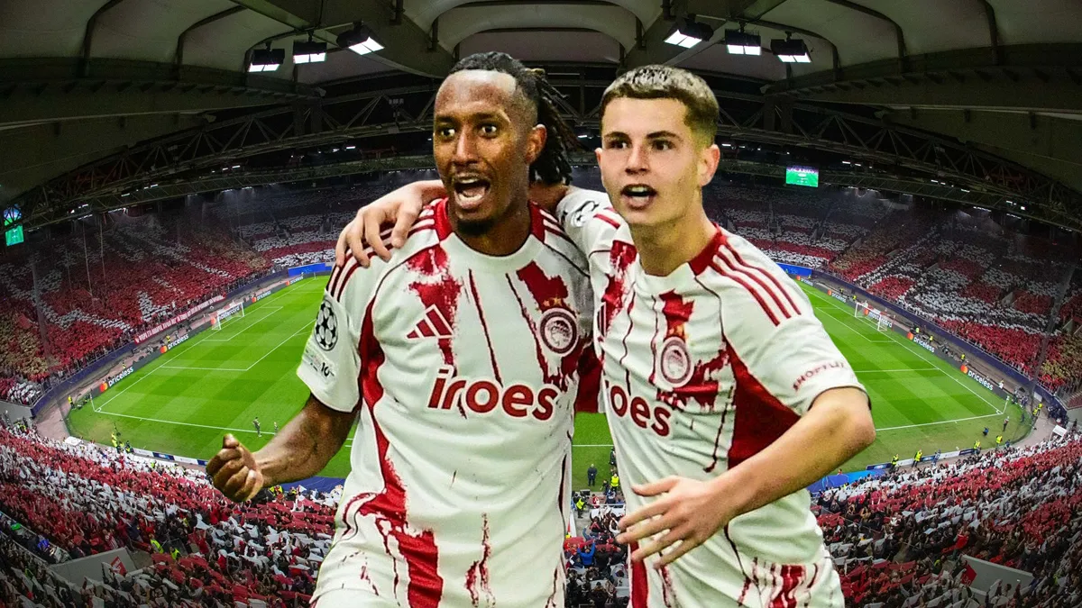 Ο Ζέλσον Μαρτίνς σκοράρει για τον Ολυμπιακό στην Αστάνα