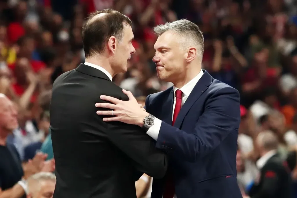 Μπαρτζώκας και Γιασικεβίτσιους σε χειραψία