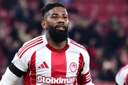 Ο Ροντινέι σε αγώνα του Ολυμπιακού