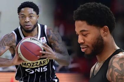 Ο Ταϊρίκ Τζόουνς σε φάση με την φανέλα της Παρτιζάν