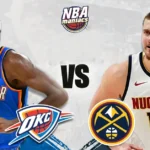 jokic dort fight thunder nuggets nba