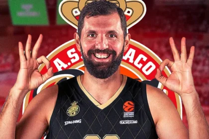 Ο Νίκολα Μίροτιτς με την φανέλα της Μονακό.