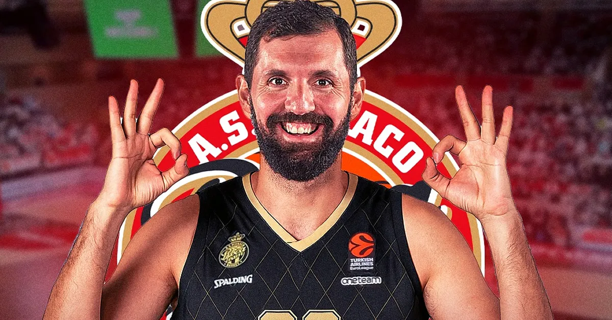 Ο Νίκολα Μίροτιτς με την φανέλα της Μονακό.