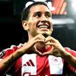 santiago hezze olympiakos midfielder bayarena scouting