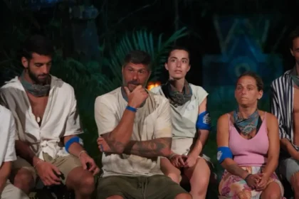 Οι παίκτες των Επαρχιωτών στο συμβούλιο του Survivor