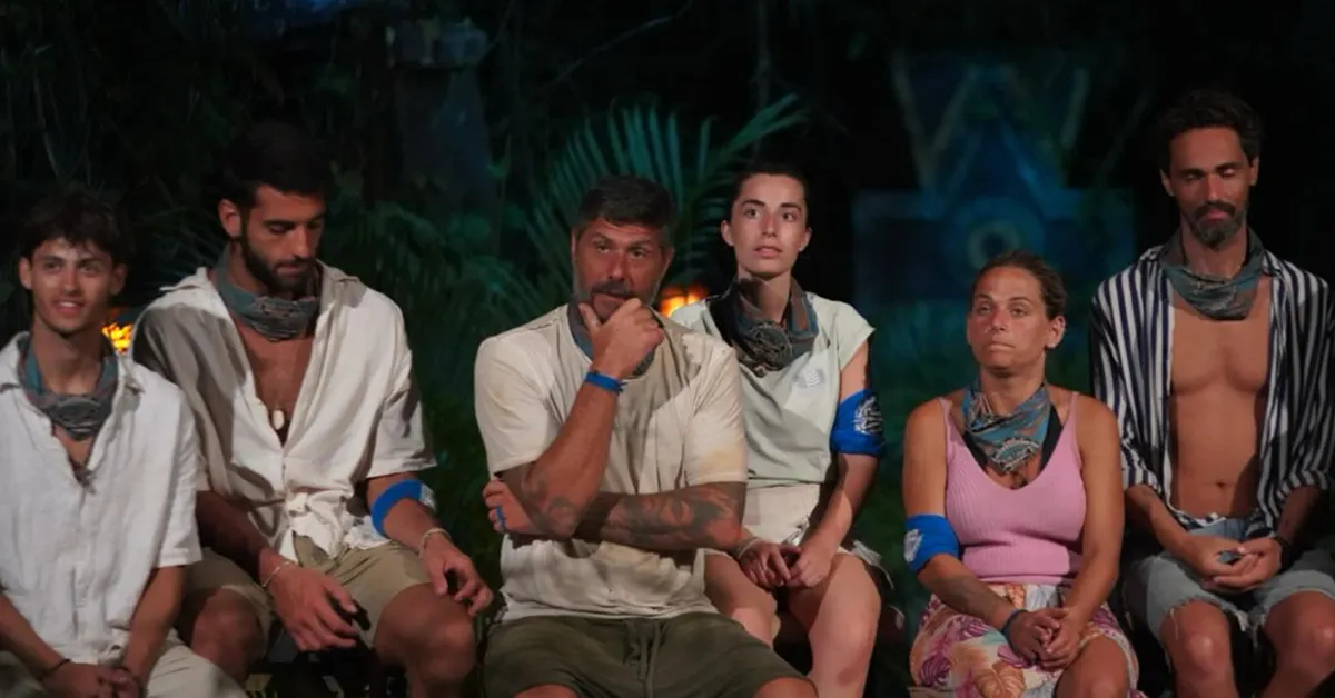 Οι παίκτες των Επαρχιωτών στο συμβούλιο του Survivor