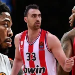 tyrique jones nikola milutinov donta hall olympiacos