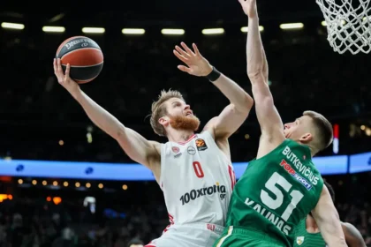 Τα highlights του αγώνα Ζαλγκίρις εναντίον Ολυμπιακού στην Euroleague