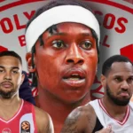 Ο Γιώργος Μπαρτζώκας και οι point guards του Ολυμπιακού Γουόκαπ, Νιλικίνα, Τζόσεφ και Μόρις
