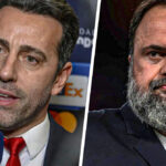 Ο Εντου Γκασπαρ και ο Βαγγελης Μαρινακης σε κολαζ