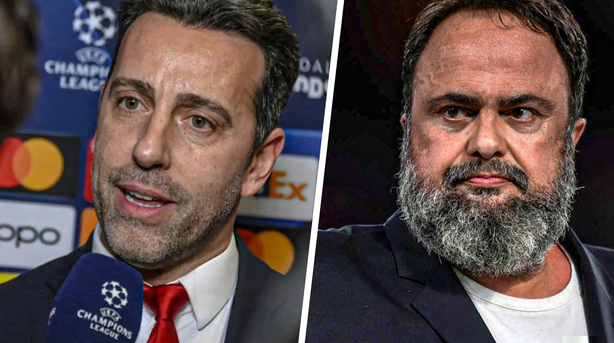 Ο Εντου Γκασπαρ και ο Βαγγελης Μαρινακης σε κολαζ