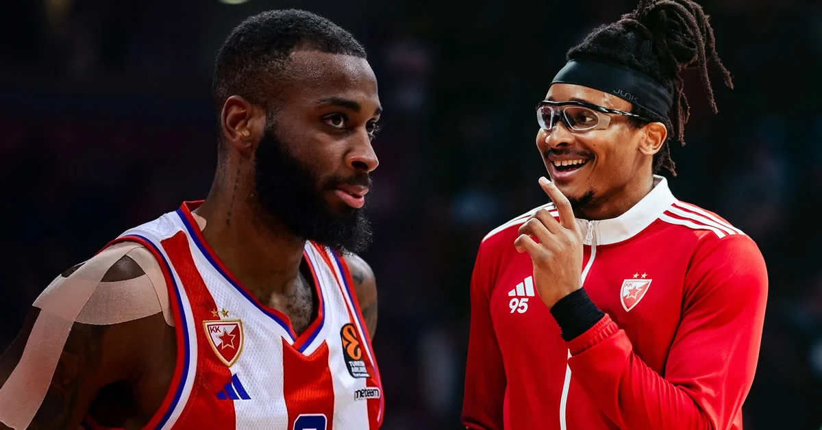 Ο Κόντι Μίλερ-ΜακΙντάιρ με τον Τσίμα Μονέκε με την φανέλα του Ερυθρού Αστέρα