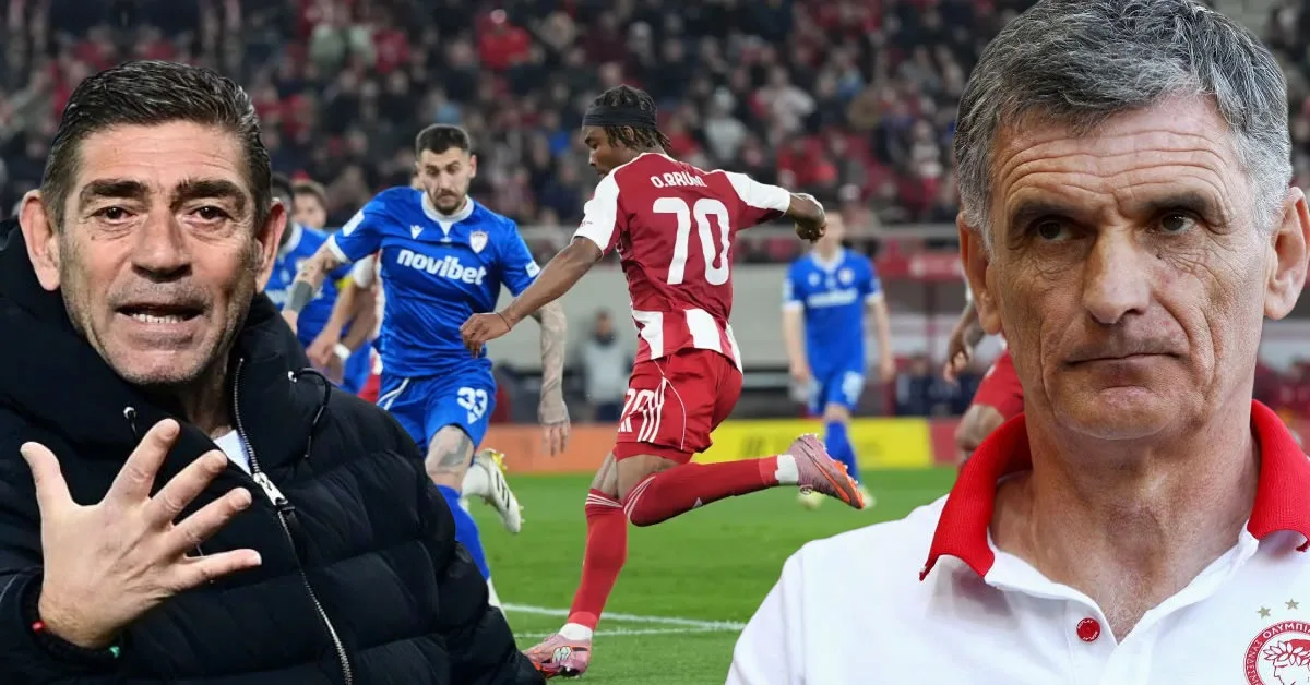 Ολυμπιακός - ΑΕΛ: Το πεταμένο ημίχρονο, η γκέλα και το «τείχος» του Παντελίδη