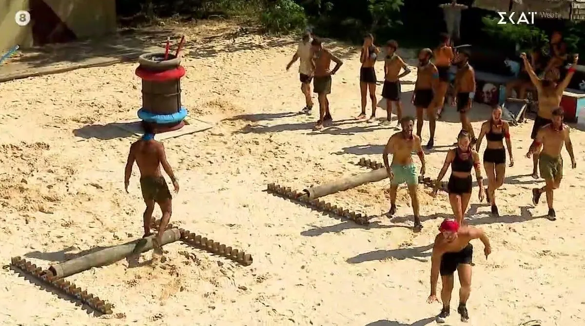 Οι παίκτες του Survivor στον στίβο μάχης εν μέσω τεράστιας έντασης και ανατροπών στο έπαθλο φαγητού
