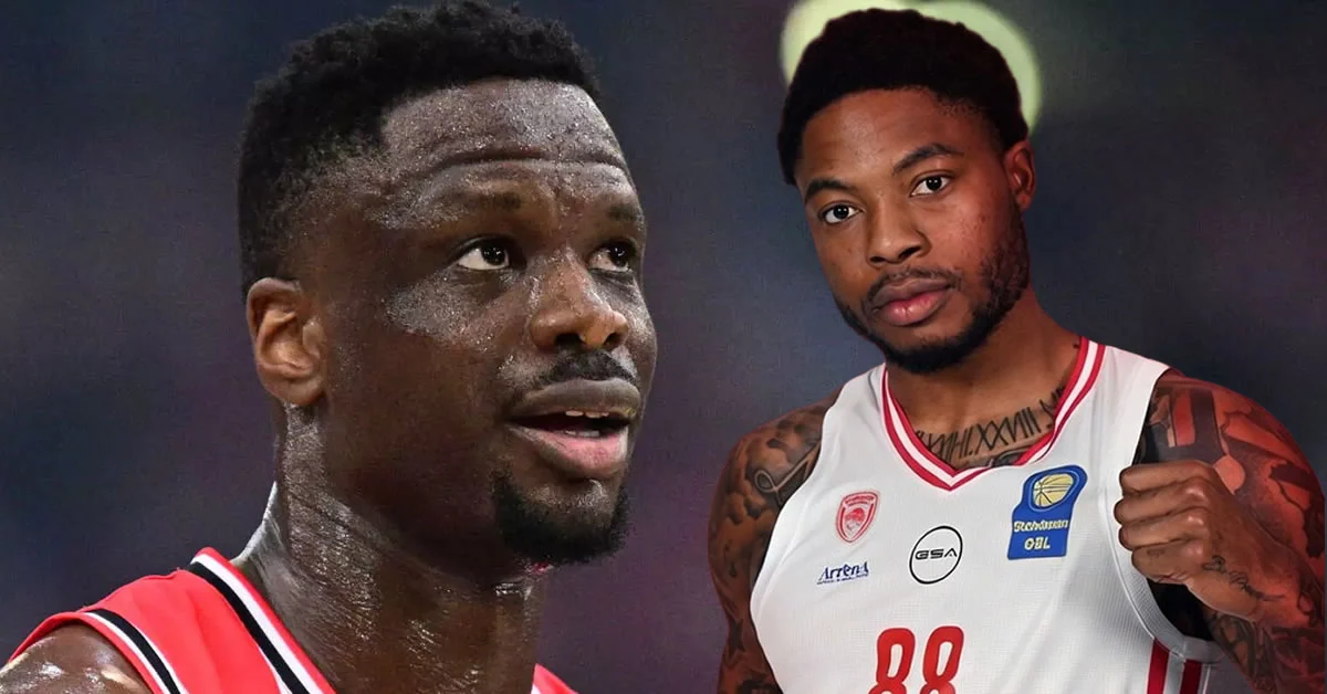 Ο Ταϊρίκ Τζόουνς με τη φανέλα του Ολυμπιακού