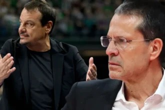 Ο Πέδρο Μαρτίνεθ εμφανώς εκνευρισμένος απαντά στον Εργκίν Αταμάν για το ακατάλληλο σχόλιο περί Λέικερς μετά τη νίκη της Βαλένθια επί του Παναθηναϊκού.