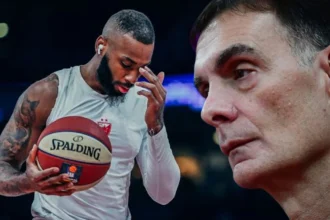 Ο Αμερικανός γκαρντ Κόντι Μίλερ-ΜακΙντάιρ εν δράσει, ο οποίος αποτελεί τον πρώτο μεταγραφικό στόχο του Ολυμπιακού για τη νέα σεζόν.