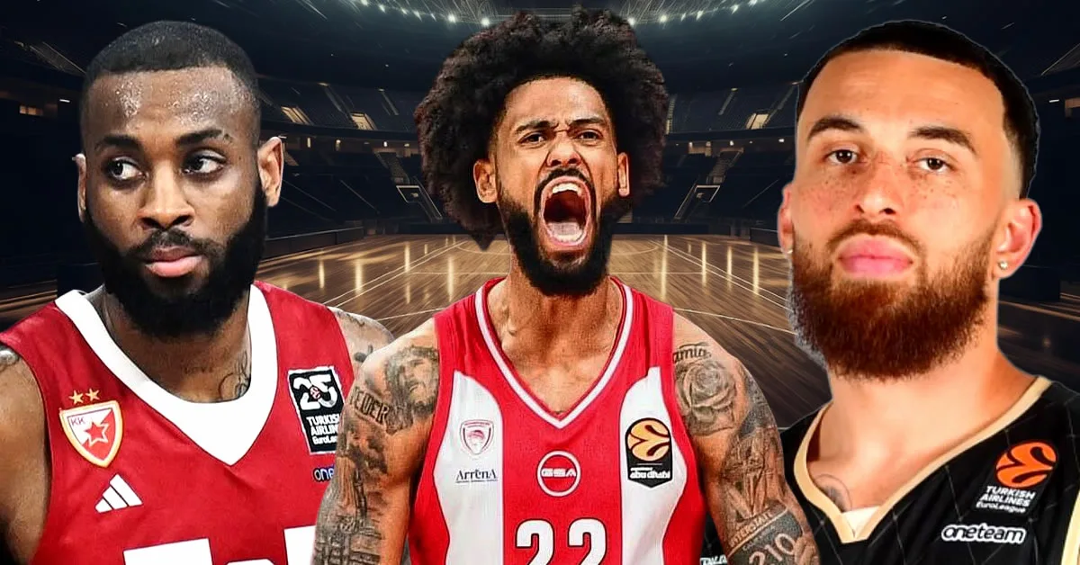 Γραφικό με τους κορυφαίους καλαθοσφαιριστές της Euroleague που μένουν ελεύθεροι το καλοκαίρι του 2026 και εξετάζονται από τις κορυφαίες ομάδες.