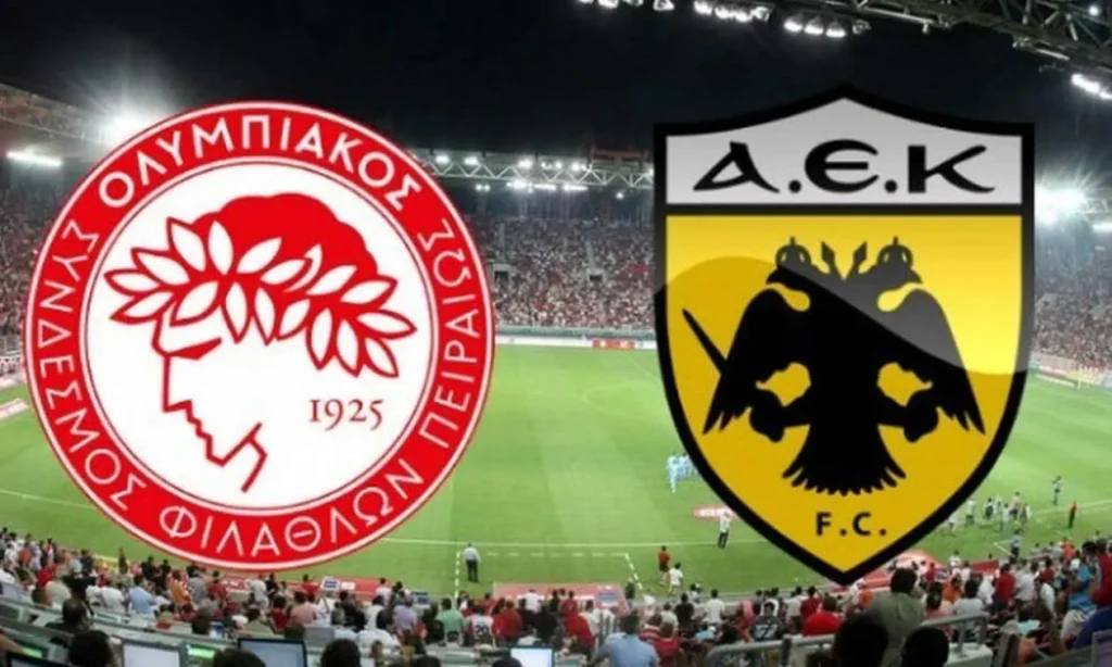 Ολυμπιακός – ΑΕΚ Live Streaming