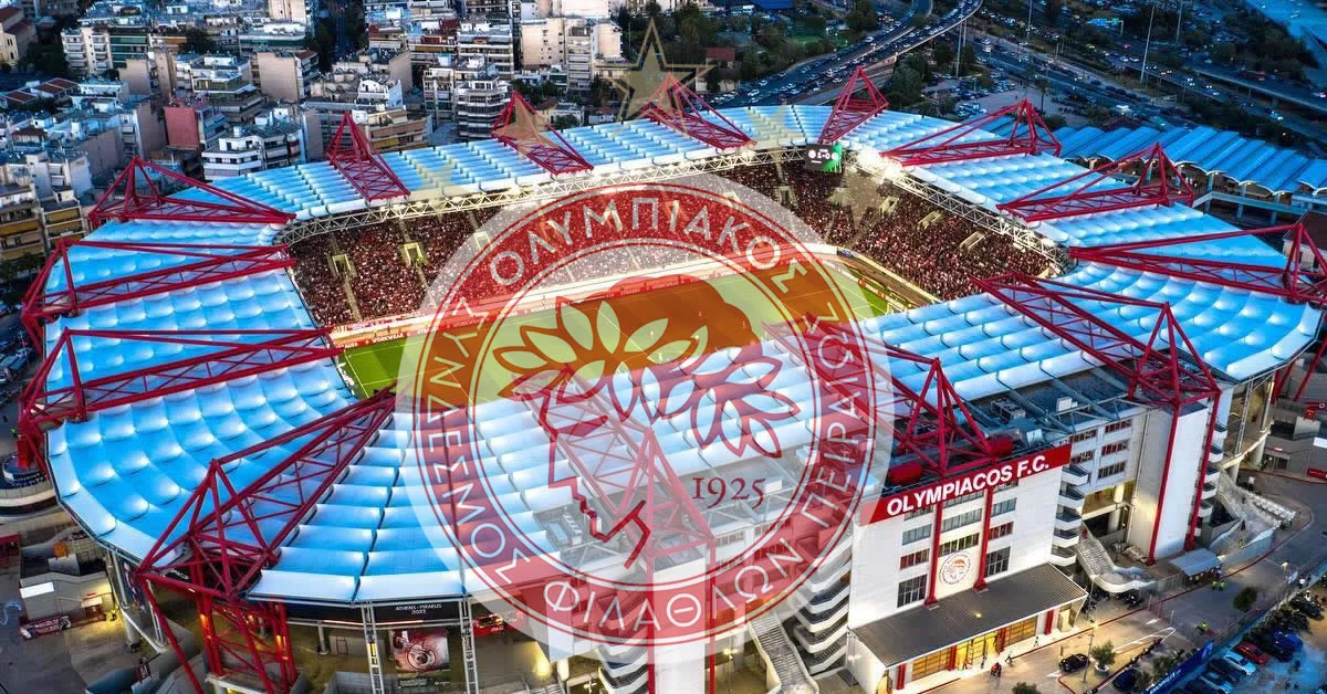 Οι κερκίδες και ο αγωνιστικός χώρος στο Γεώργιος Καραϊσκάκης που πλέον ανοίγει για οργανωμένα tours φιλάθλων του Ολυμπιακού.