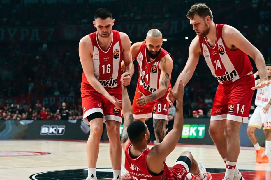 Euroleague: Δείτε τα highlights απο το Ολυμπιακός – Μονακό 91-70