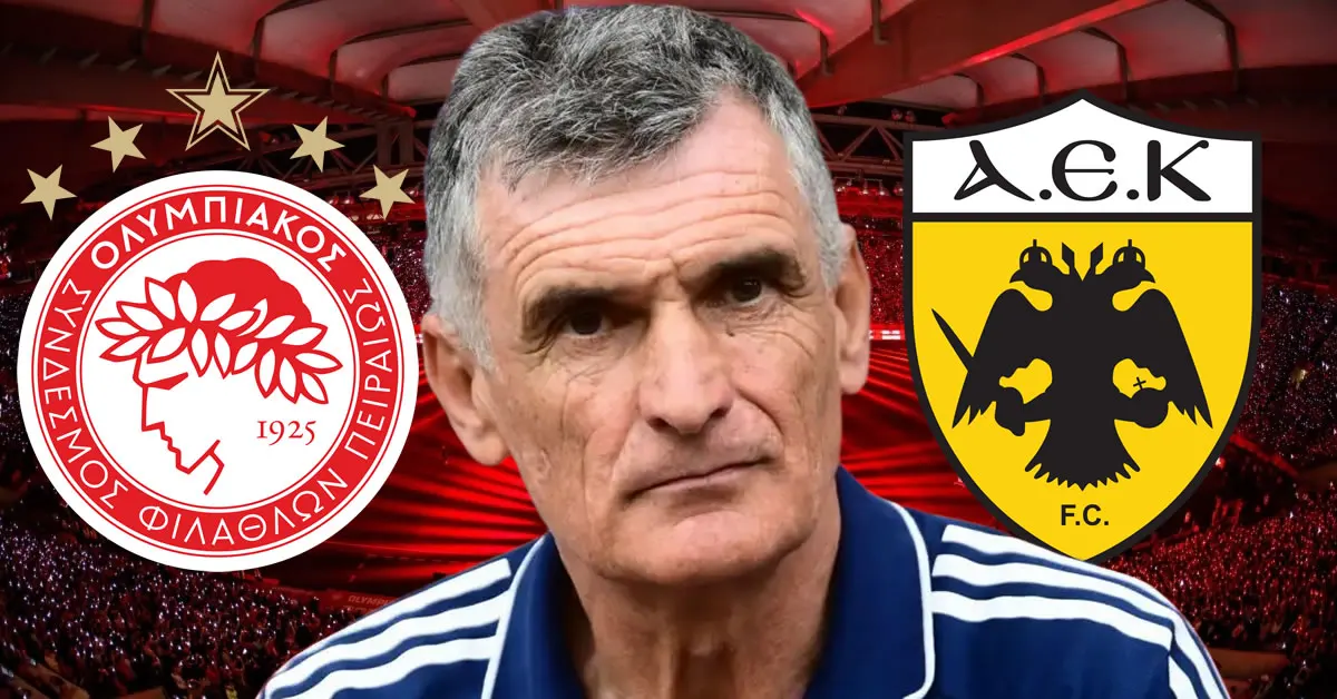 Ο προπονητής του Ολυμπιακού, Χοσέ Λουίς Μεντιλίμπαρ, με προβληματισμένο ύφος δίνει οδηγίες στους παίκτες του πριν την έναρξη των κρίσιμων αγώνων στα playoffs.