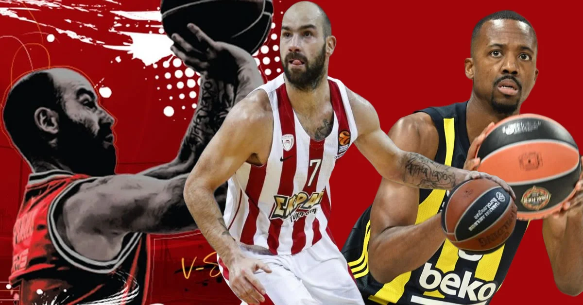 Ο Βασίλης Σπανούλης σε στιγμιότυπο από αγώνα της Euroleague, στο επίκεντρο της ειρωνικής κριτικής του Έρικ ΜακΚόλουμ σε σχέση με τον Κέντρικ Ναν.