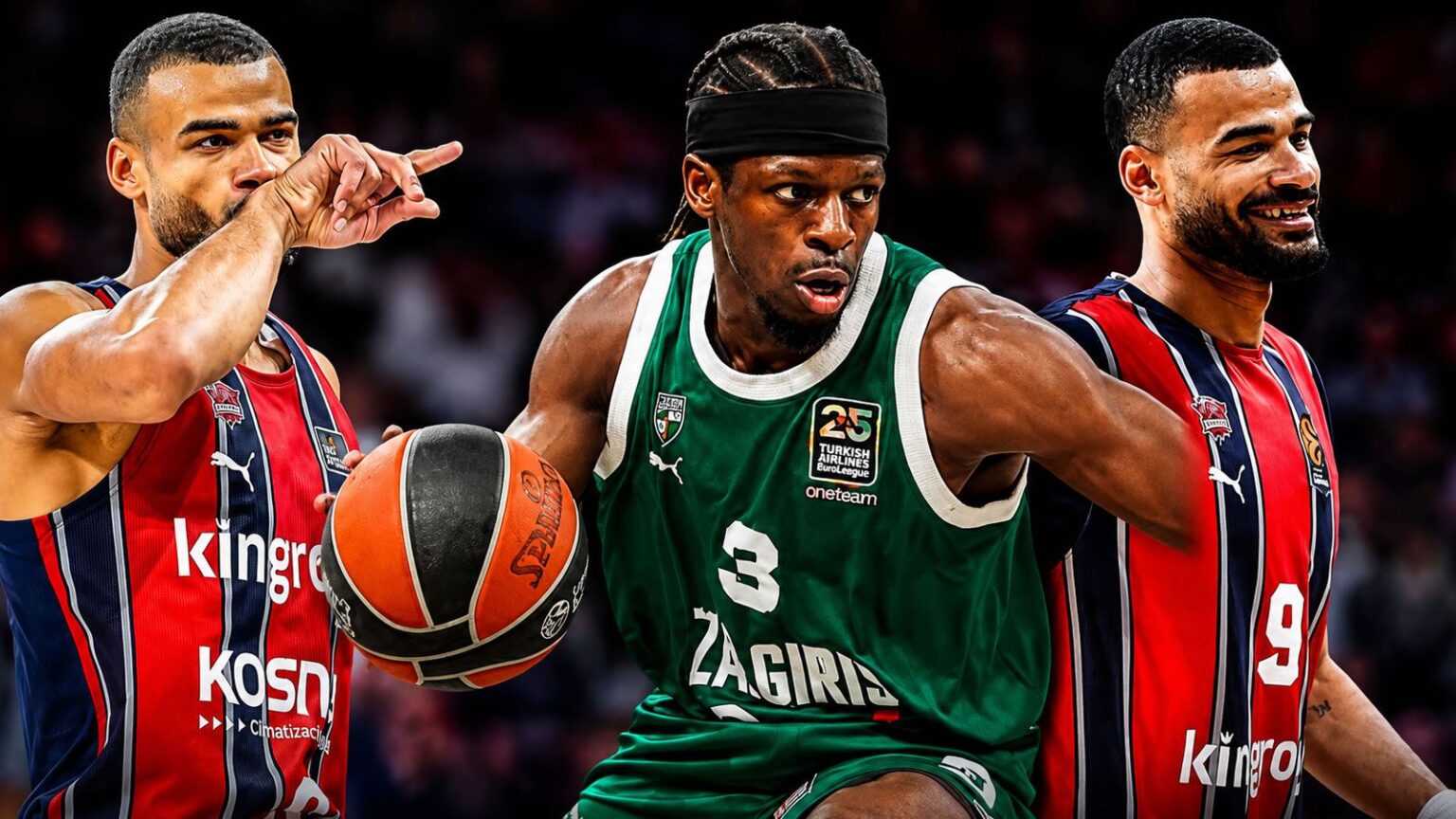 asvel parker euroleague 2025 roster