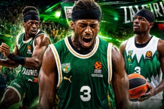Σιλβέν Φρανσίσκο σε αγώνα της EuroLeague με τη φανέλα της Ζαλγκίρις