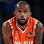 Ο Ζαν Μοντέρο της Βαλένθια σε αγώνα της Euroleague.