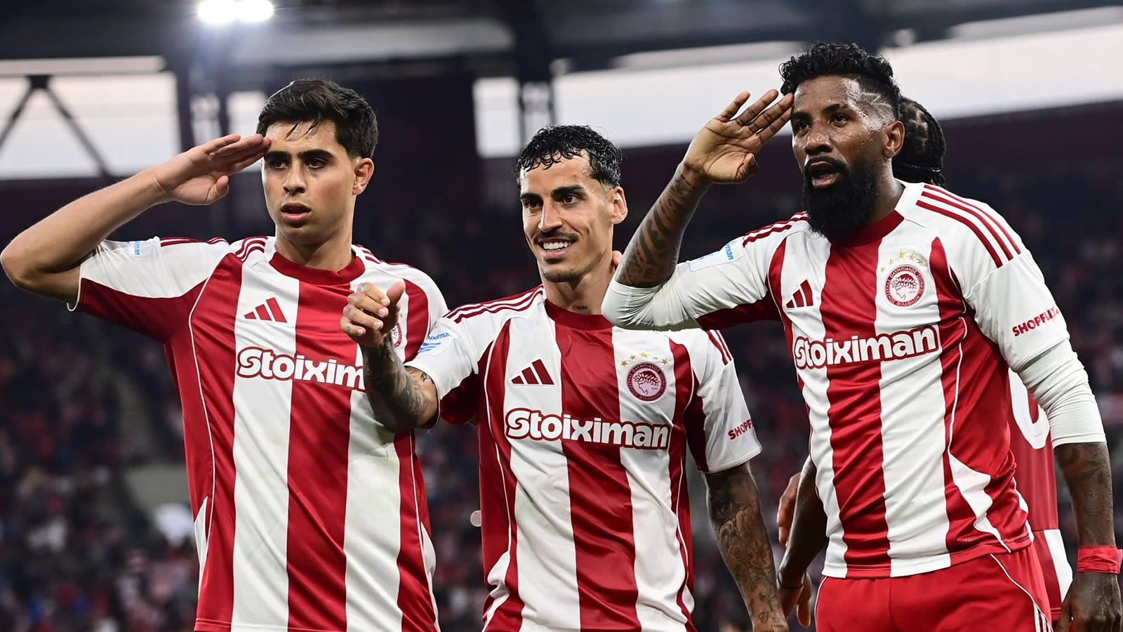 olympiacos champions league playoffs probabilities