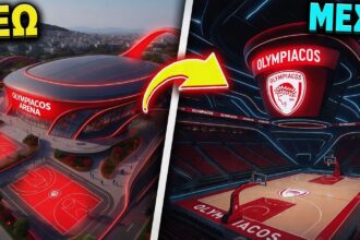 Το εξωτερικό και το εσωτερικό του Σταδίου Ειρήνης και Φιλίας