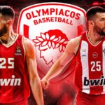 Ο Άλεκ Πίτερς με την φανέλα του πρωταθλητή Euroleague Ολυμπιακού