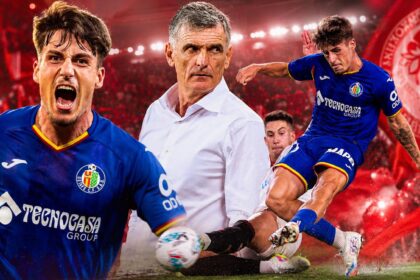 Ο Αντριάν Λίσο σε αγώνα της Χετάφε στη La Liga