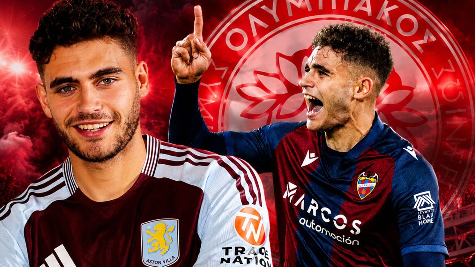 andres garcia aston villa olympiakos