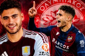 andres garcia aston villa olympiakos