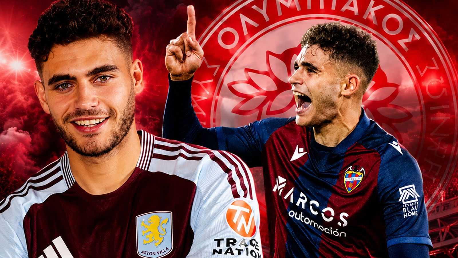 andres garcia aston villa olympiakos