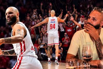 evan fournier olympiacos interview athletic fans