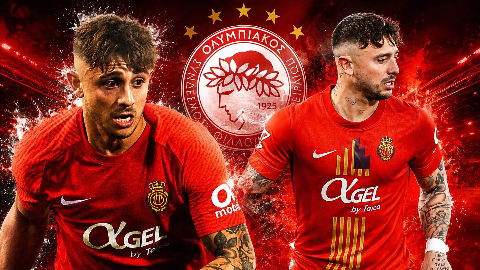Ο Πάμπλο Μαφέο της Μαγιόρκα σε αγώνα της La Liga, υποψήφιος για τον Ολυμπιακό